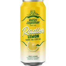 Alaus kokteilis VOLFAS ENGELMAN RADLER LEMON, 2,5 %, 0,5 l