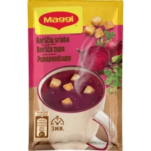 Tirpi barščių sriuba su skrebučiais MAGGI 5 MINUTES, 16 g