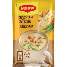 Tirpi sūrio sriuba su skrebučiais MAGGI 5 MINUTES, 19 g