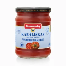 Pomidorų padažas DAUMANTŲ KARALIŠKAS su pomidorų gabaliukais, 500 g