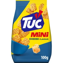 Sūrio skonio krekeriai TUC MINI, 100 g