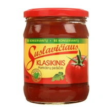 Klasikinis SUSLAVIČIAUS pomidorų padažas, 500 g