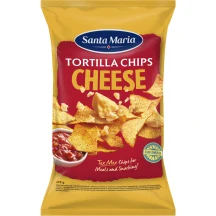 Kukurūzų traškučiai su sūriu SANTA MARIA, 475 g