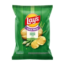 Žaliųjų svogūnų skonio bulvių traškučiai LAYS, 250 g