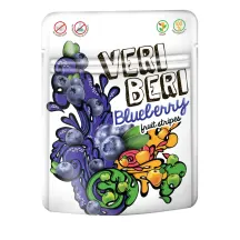 Vaisinės mėlynių juostelės VERI BERI, 50 g