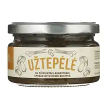 Džiovintų baravykų užtepėlė SKANOVĖ, 190 g