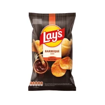 Grilyje keptų šonkauliukų skonio bulvių traškučiai LAYS, 130 g