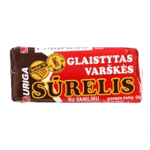 Glaistytas varškės sūrelis su vanilinu URIGA, 50 g