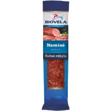 Šaltai rūkyta NAMINĖ dešra BIOVELA, II r., 230 g