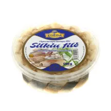 Silkių filė su marinuotais svogūnais EDEGA, 500 g