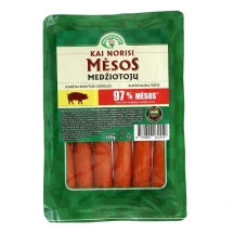 Karštai rūkytos medžiotojų dešrelės KAI NORISI MĖSOS, 230 g