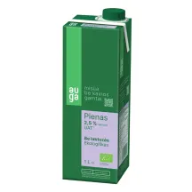 Ekologiškas pienas AUGA 2,5%, 1 l
