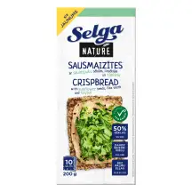 Duonos traškučiai SELGA NATURE su čiobreliais, 200 g