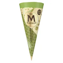 Valgomieji ledai kūgyje MAGNUM LE PISTACHE, 115 ml / 82 g
