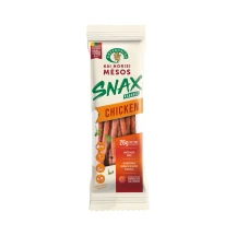 Karštai rūkytos vištienos KABANOS SNAX dešrelės KAI NORISI MĖSOS, a. r., 100 g