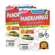 Žurnalas OHO POPULIARIAUSI PANORAMINIAI KRYŽIAŽODŽIAI