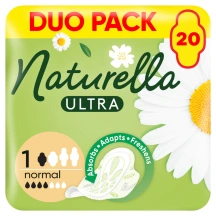 Higieniniai paketai NATURELLA ULTRA DUO NORMAL, 20 vnt.