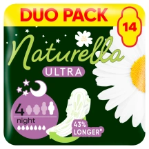 Higieniniai paketai NATURELLA ULTRA NIGHT, 14 vnt.