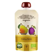 Ekologiška kriaušių ir slyvų tyrelė RŪDOLFS, nuo 4 mėn, 110 g