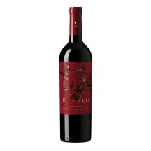 Raudonasis pusiau sausas vynas DIABLO DARK RED, 0,75 l