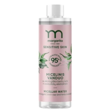Micelinis vanduo MARGARITA SENSITIVE SKIN su ekologiška beržų sula ir vaistažolių ekstraktais 200 ml