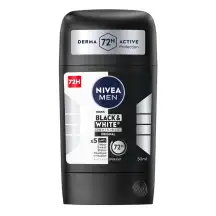 Pieštukinis antiperspirantas vyrams NIVEA MEN Black & White Invisible Original, 50 ml