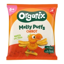 Ekologiškos morkų lazdelės ORGANIX, nuo 6 mėn., 20 g