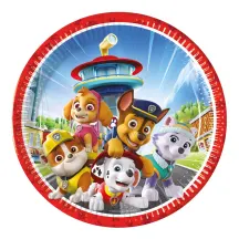 Popierinės lėkštės PAW PATROL, 20 cm, 8 vnt.