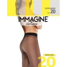 Moteriškos pėdkelnės IMMAGINE TUTO NUDO NATURE, 20 den.,4 d., 1 vnt.