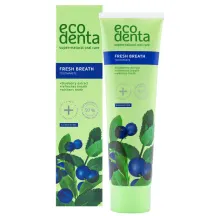Dantų pasta ECODENTA su mėlynių ekstraktu, 100 ml