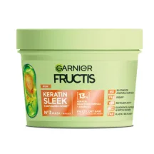 Plaukų kaukė FRUCTIS KERATIN SLEEK, 370 ml