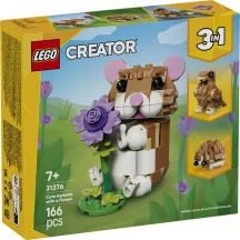 Konstruktorius LEGO Mielas Žiurkėnas Su Gėle 31376