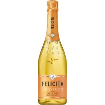Pusiau sausas rūšinis putojantis vynas FELICITA DEMI SEC PROSECCO DOC, 10,5 %, 0,75 l