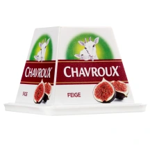 Ožkų pieno sūris CHAVROUX FIGS, 150 g