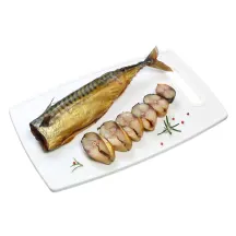 Šaltai rūkytos atlantinės skumbrės be galvos, 1 kg