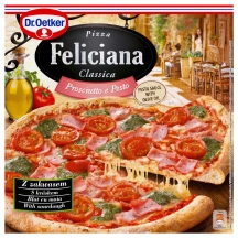 Šaldyta pica su kumpiu ir pesto padažu DR.OETKER FELICIANA, 360 g