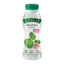Ekologiškas natūralus geriamas jogurtas DOBILAS, 2,4 % rieb., 330 g