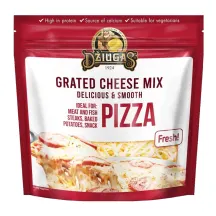 Tarkuotas sūris picai DŽIUGAS MIX, 43 % rieb., 200 g