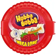 Kramtomoji guma HUBBA BUBBA STRAWBERRY, 56 g