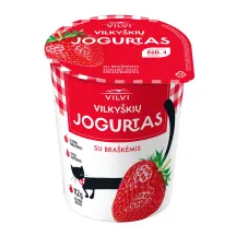 Jogurtas VILVI su brašk. 3,6 % rieb., 350 g