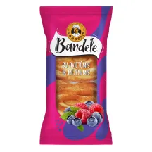 GARDĖSIO bandelė su aviečių įdaru, 100 g