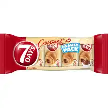 Kruasanas 7 DAYS su kakaviniu įdaru, 5 x 37 g