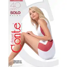 Pėdkelnės Conte Solo40 Nero 2 40d