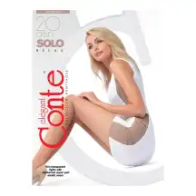 Pėdkelnės Conte Solo20 Beigel 3 20d