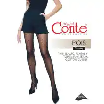 Pėdkelnės Conte Pois Nero 4 20d