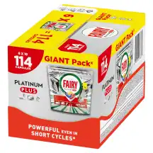 Indapl. kaps. FAIRY PLATINUM+ LEMON, 114 vnt