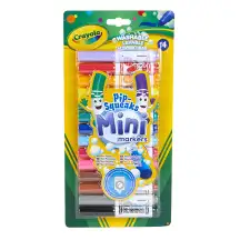 Flomasteriai CRAYOLA, nuplaunami, 14 vnt