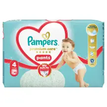 Sausk. PAMPERS PREMIUM PANTS, 4 d., 40 vnt