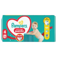 Sausk. PAMPERS PANTS JUMBO PACK, 4 d., 54 vnt