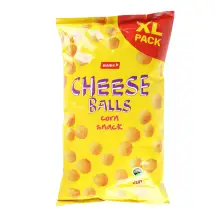 Kukurūzų užkandis su sūr. CHEESE BALLS, 200 g